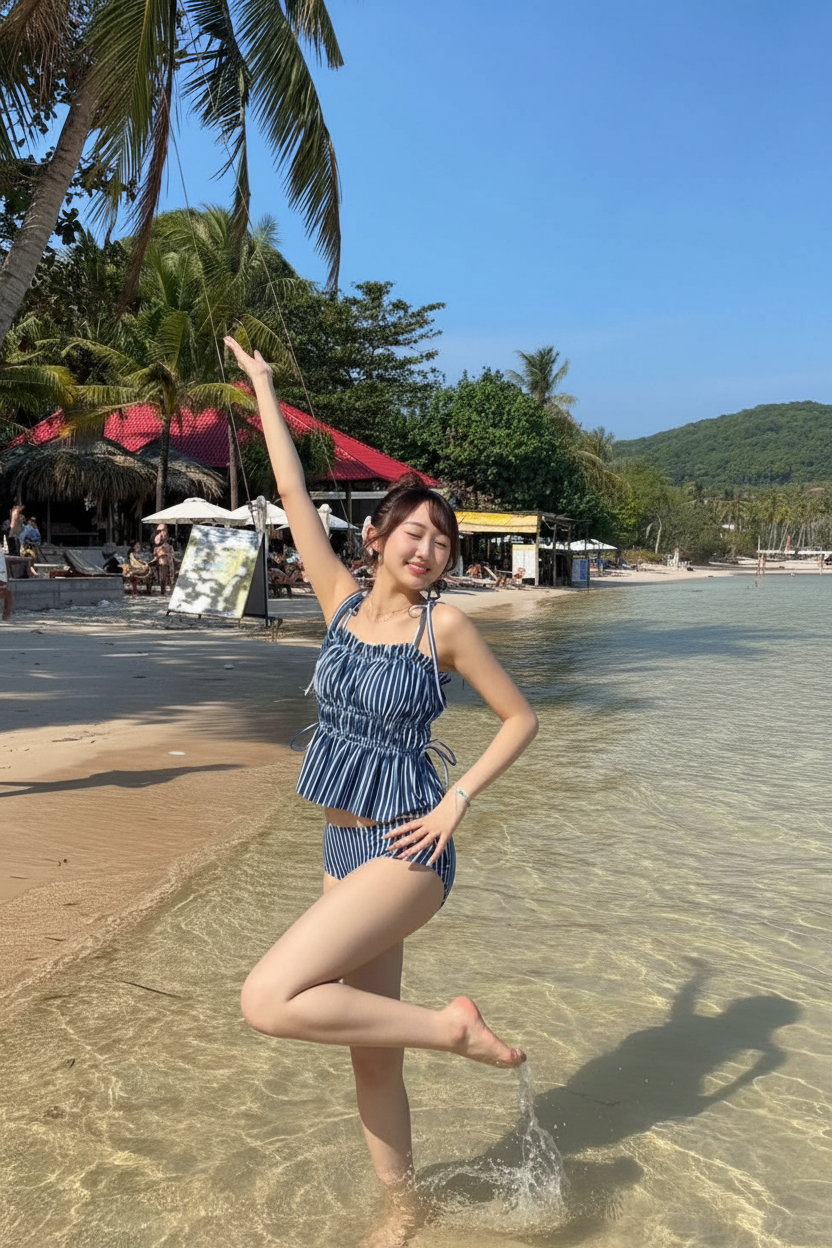 フーコック島で女子旅🌴✨海が透明すぎ！